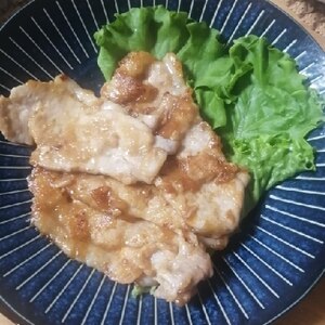 豚ロースの蜂蜜生姜焼き